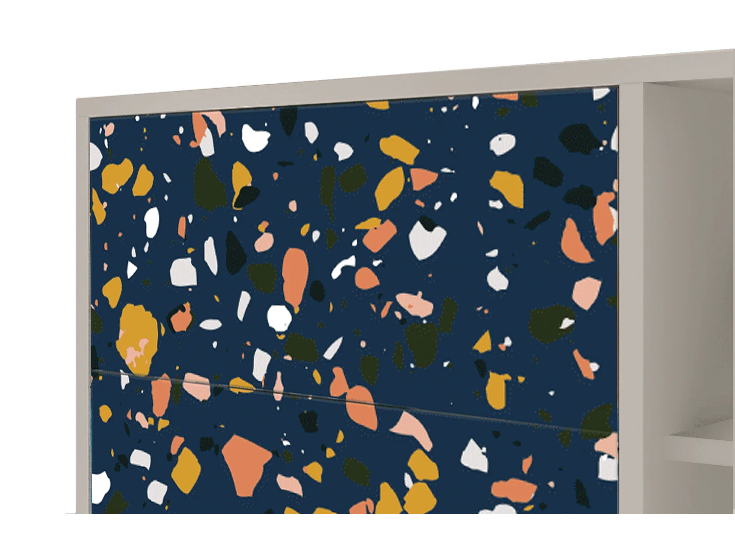 Buffet - 125x98x48 cm - BS2 - Night Sky Langhterns, Sable