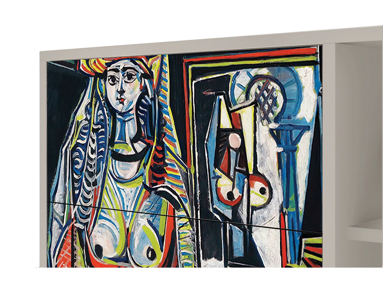 Dressoir - 125x98x48 cm - BS2 - Women of Algiers, Zand