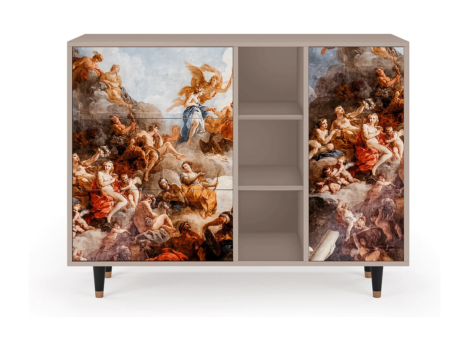 Sideboard - 125x98x48 cm - BS2 - Versailles, Latte