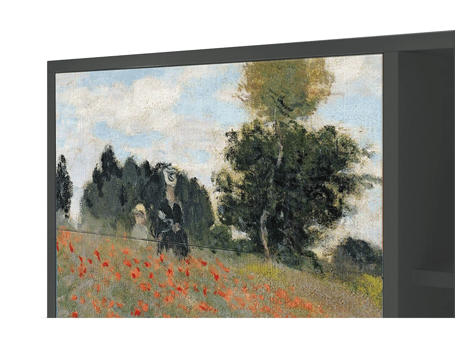 Buffet - 125x98x48 cm - BS2 - The Poppy Field   , Anthracite