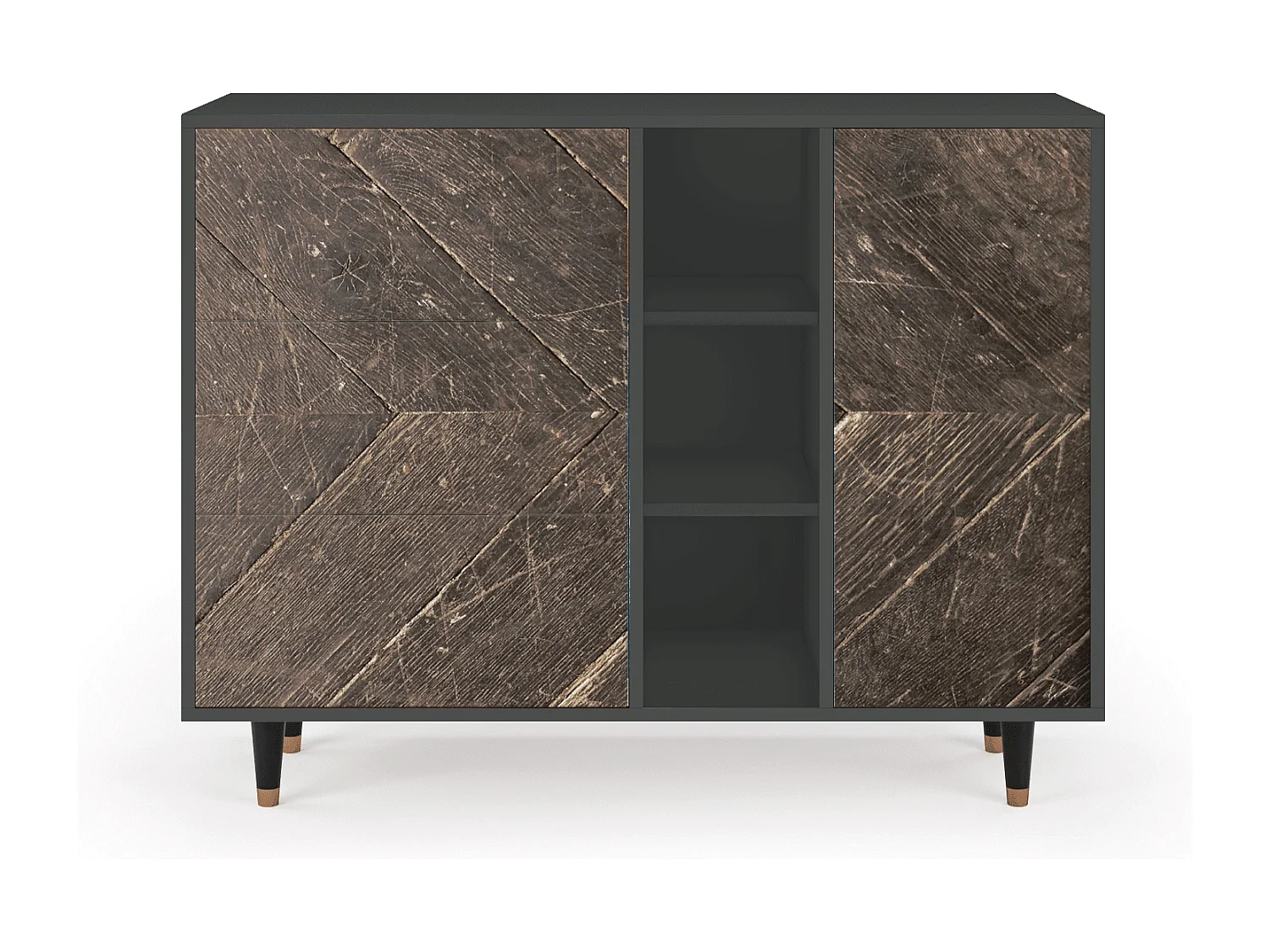 Buffet - 125x98x48 cm - BS2 - Wise Tree, Anthracite