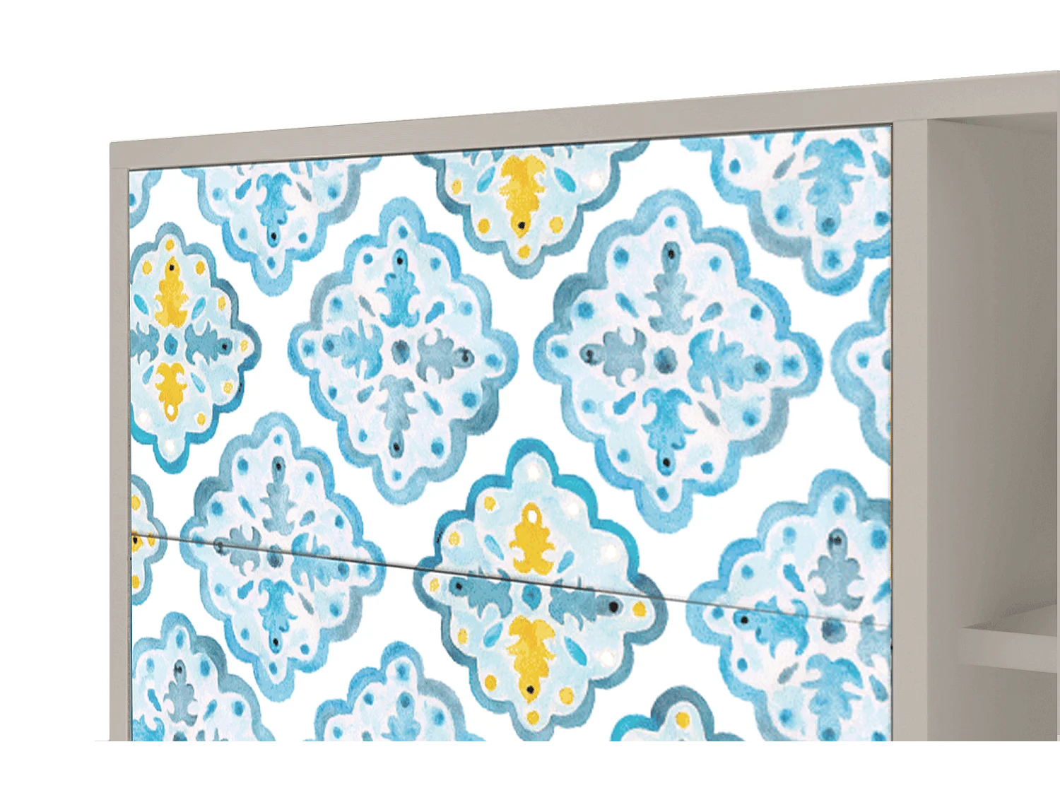 Dressoir - 125x98x48 cm - BS2 - Portugese tiles, Zand