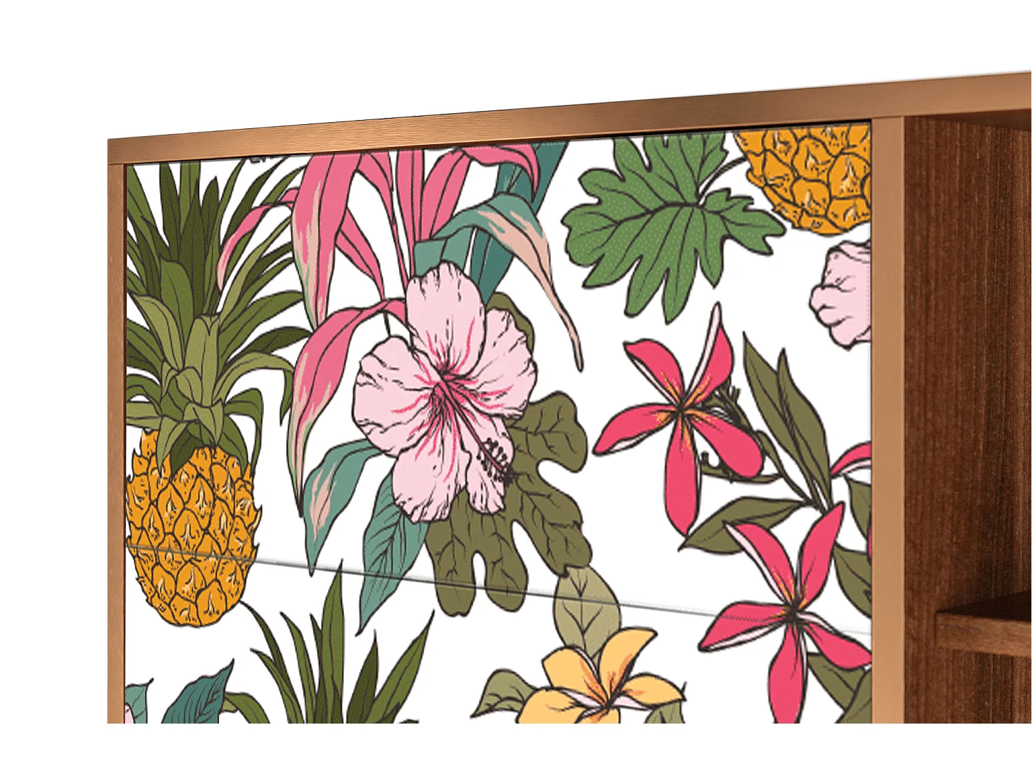 Aparador - 125x98x48 cm - BS2 - Estival Fruit, Nogal