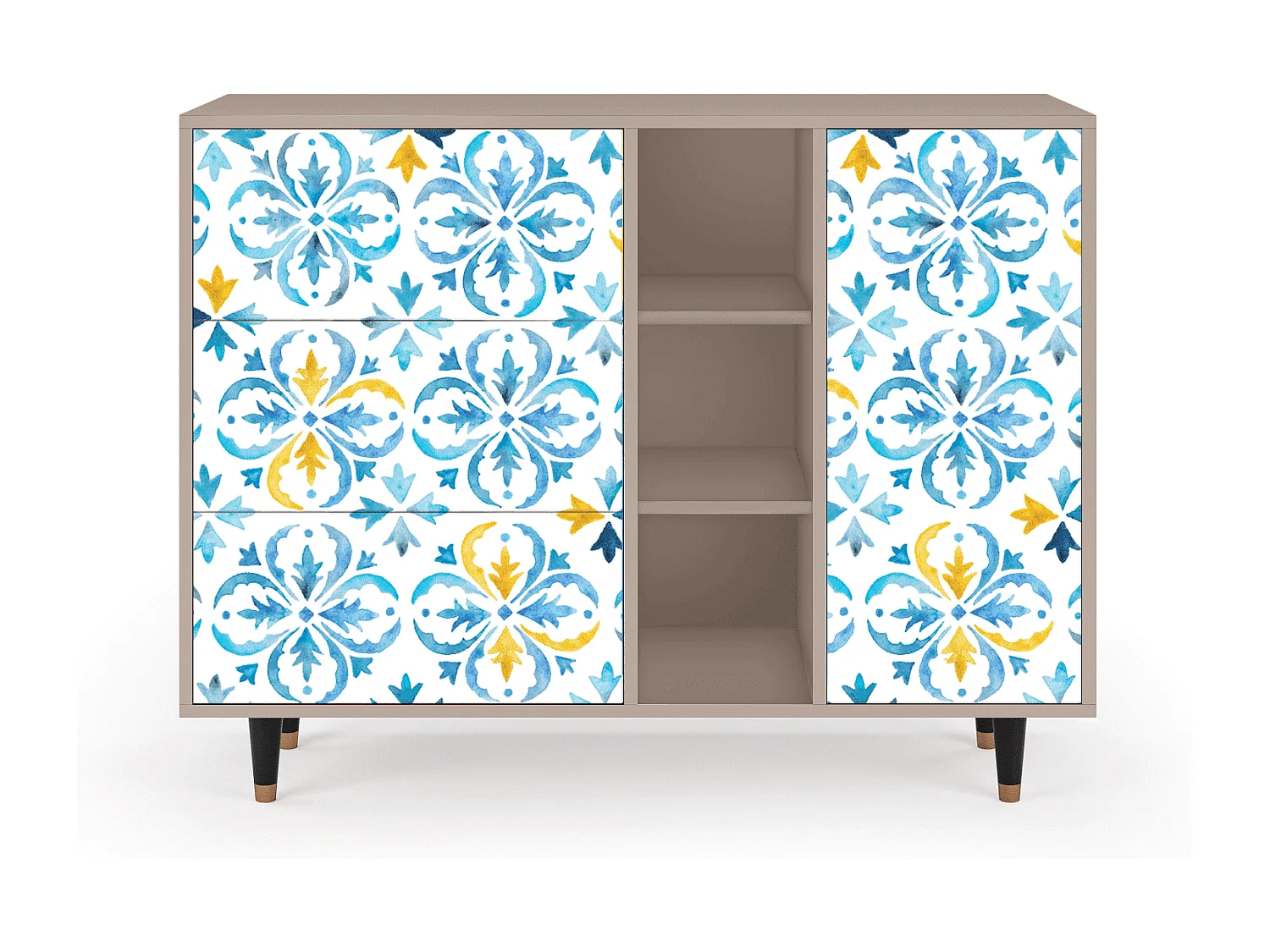 Buffet - 125x98x48 cm - BS2 - Lisbon Flover, Latte