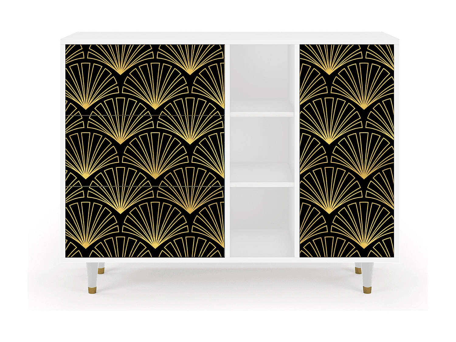 Buffet - 125x98x48 cm - BS2 - Bird of Juno, Blanc