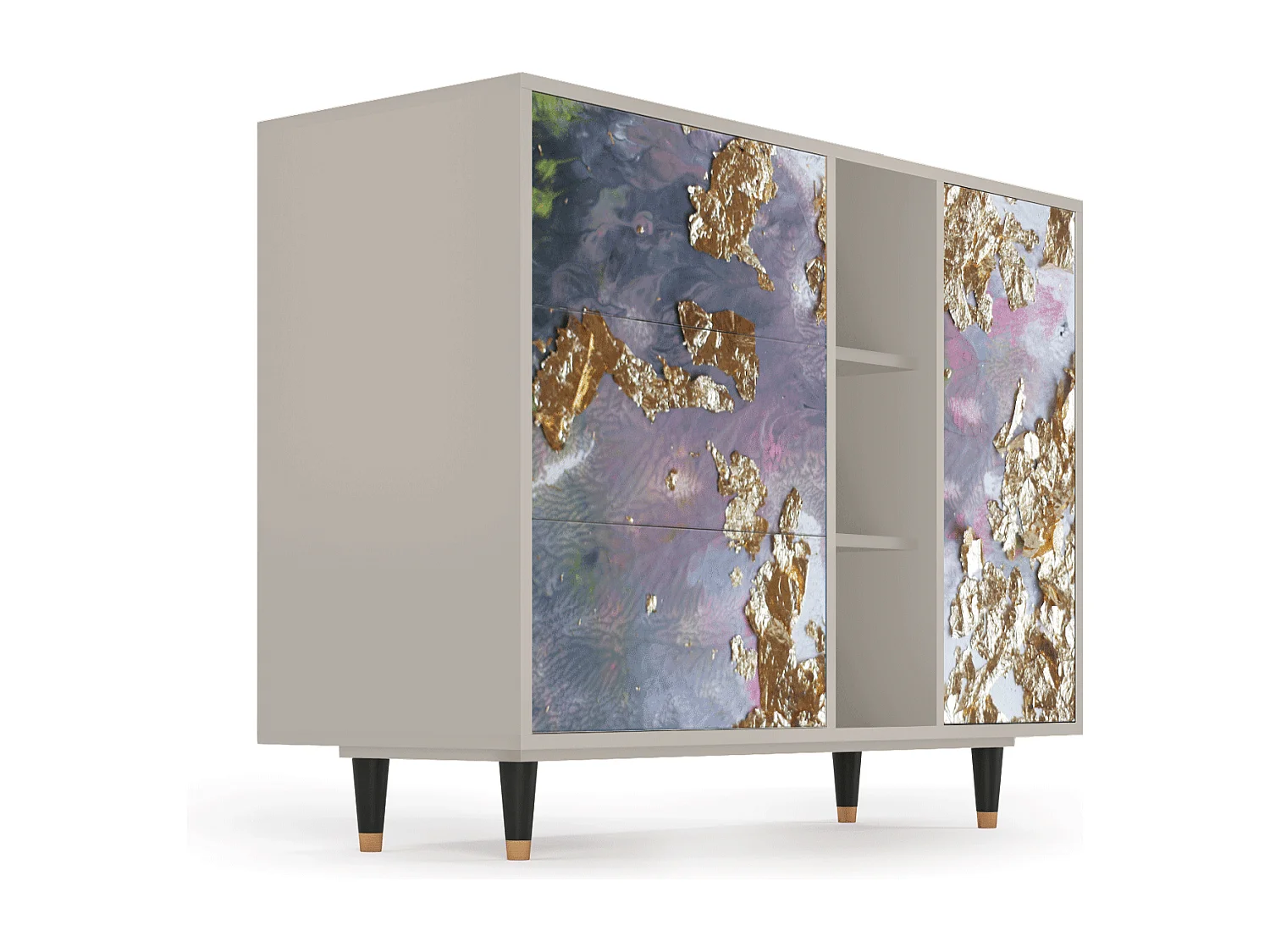 Buffet - 125x98x48 cm - BS2 - Planet Earth, Sable