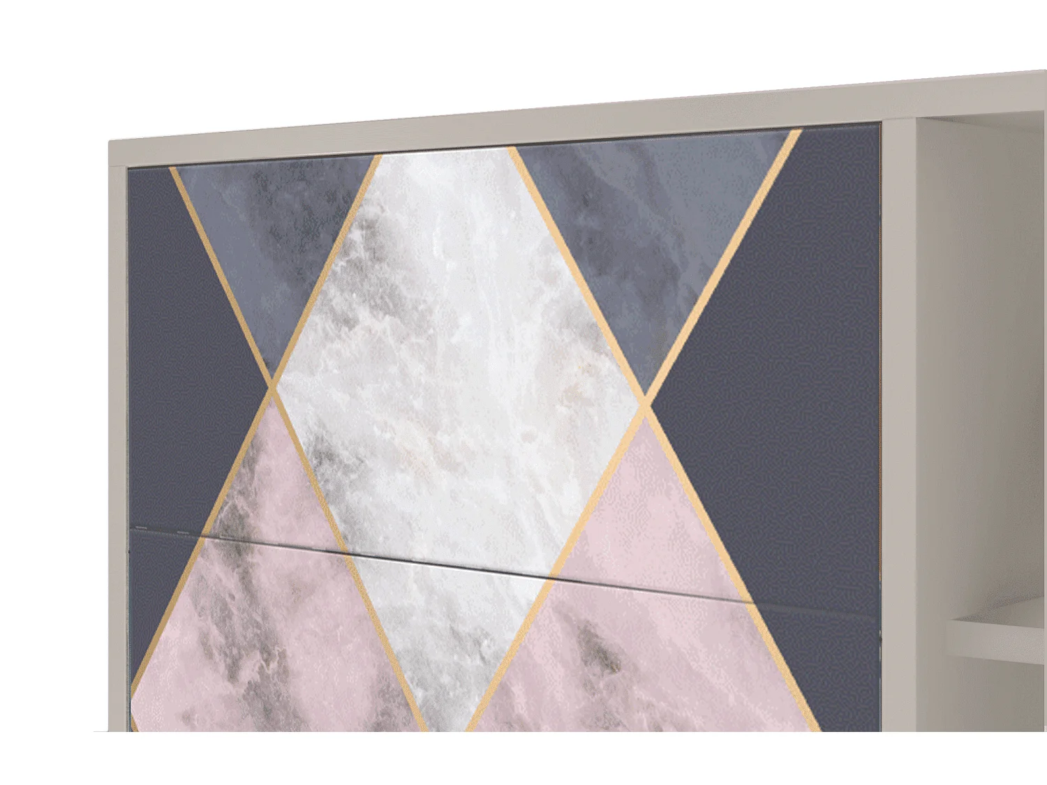 Buffet - 125x98x48 cm - BS2 - Ideal Harmony, Sable