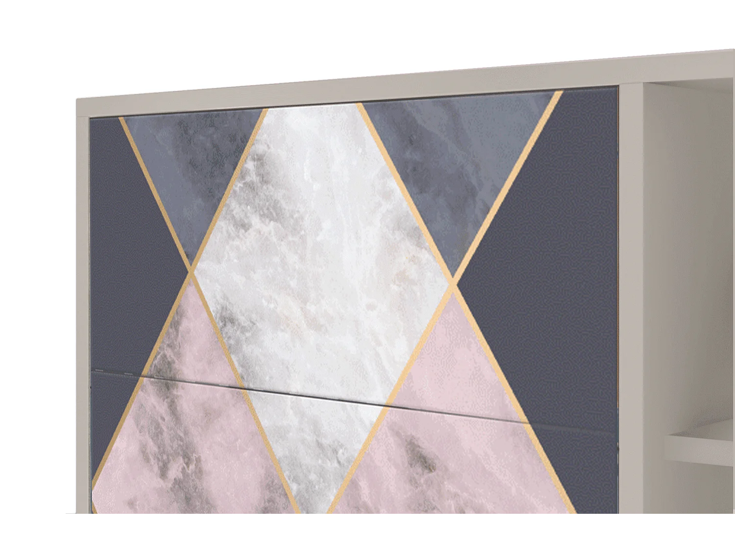 Buffet - 125x98x48 cm - BS2 - Ideal Harmony, Sable