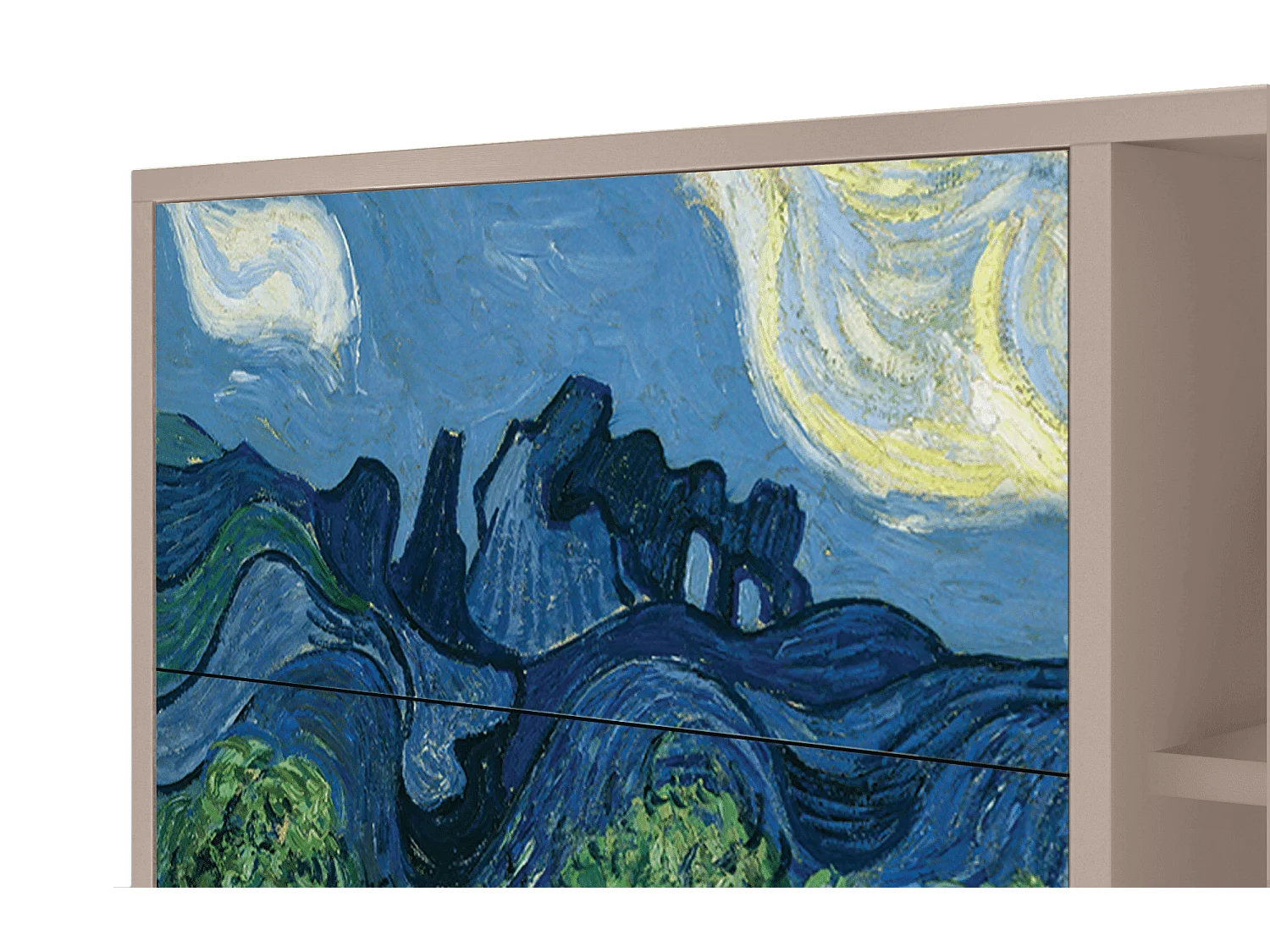 Credenza - 125x98x48 cm - BS2 - The Oil Trees, Latte