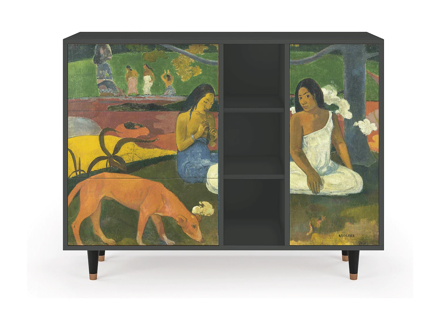 Buffet - 125x98x48 cm - BS2 - Arearea , Anthracite