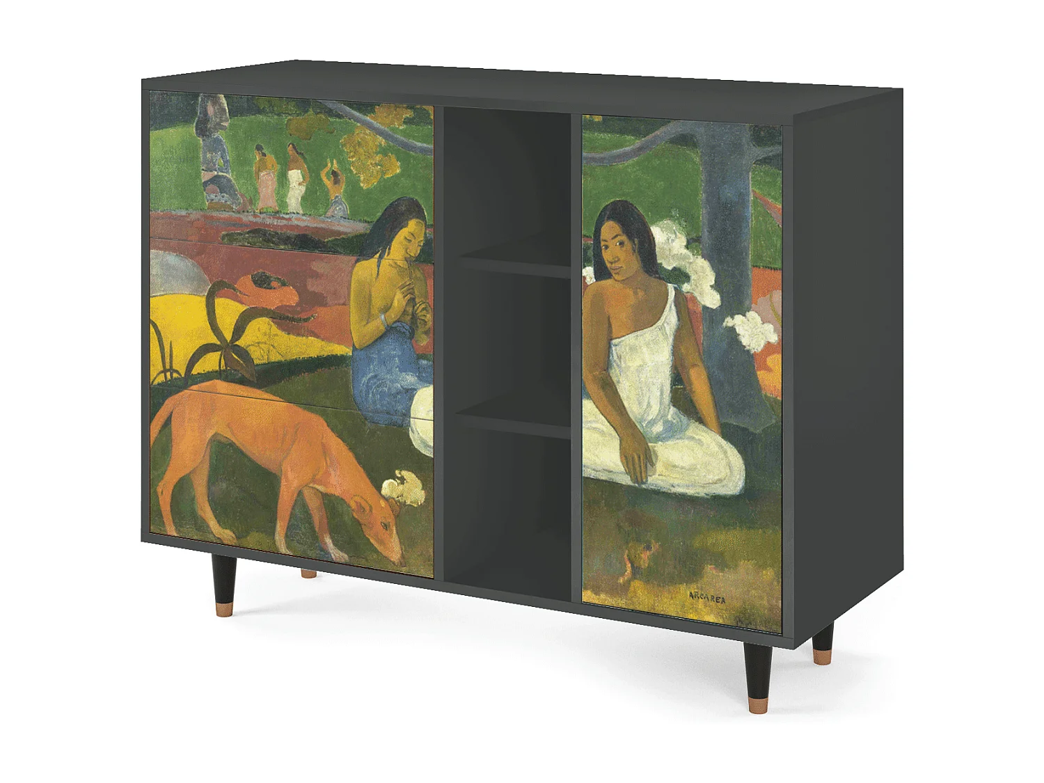 Buffet - 125x98x48 cm - BS2 - Arearea , Anthracite