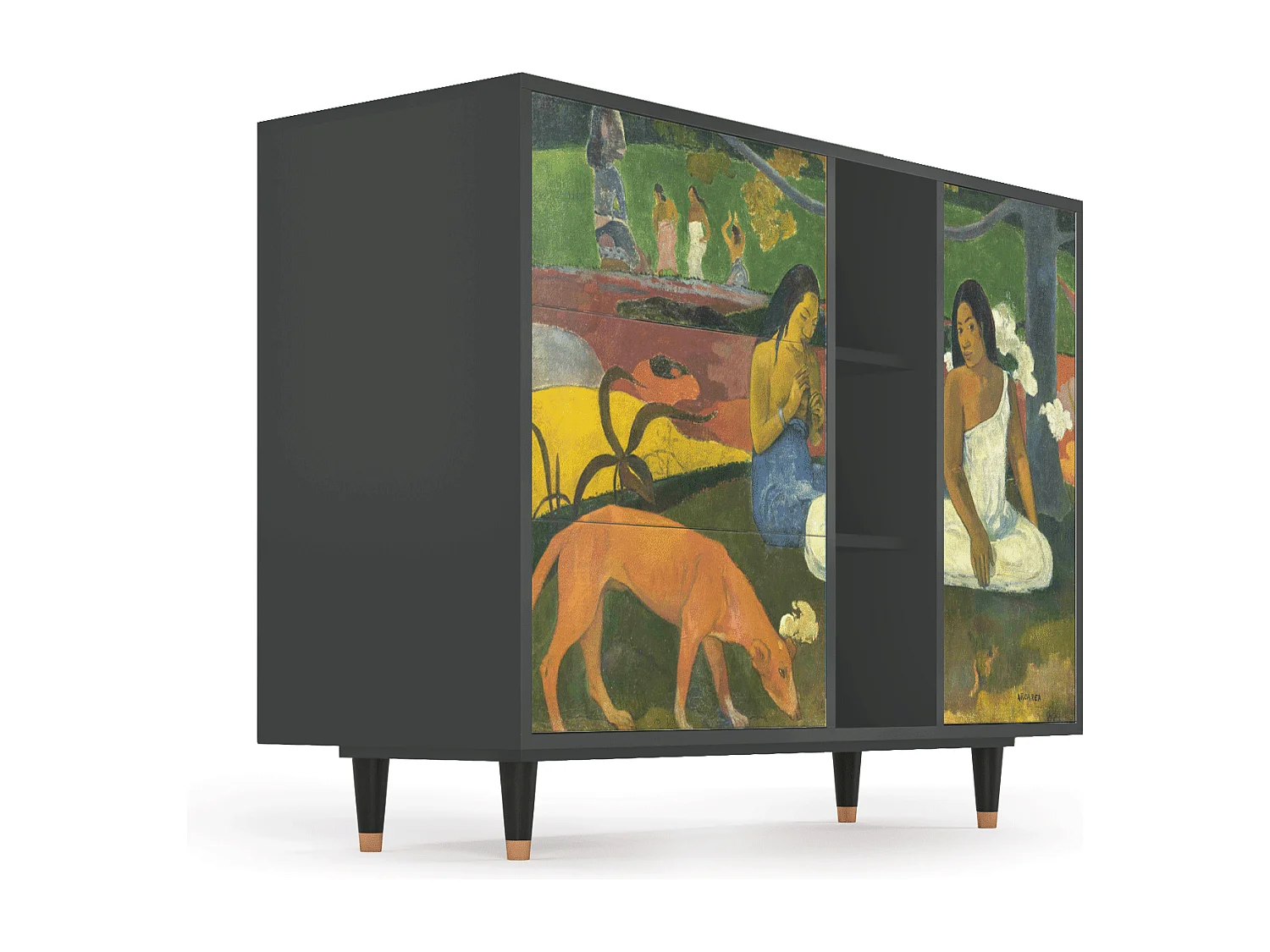 Buffet - 125x98x48 cm - BS2 - Arearea , Anthracite