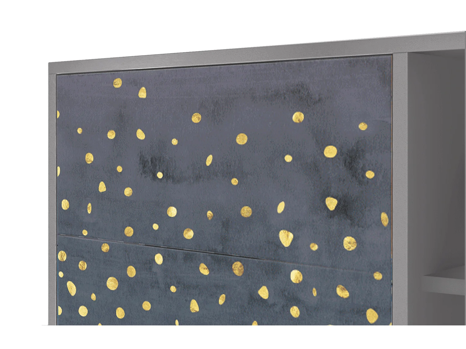 Aparador - 125x98x48 cm - BS2 - Foggy Lights, Gris