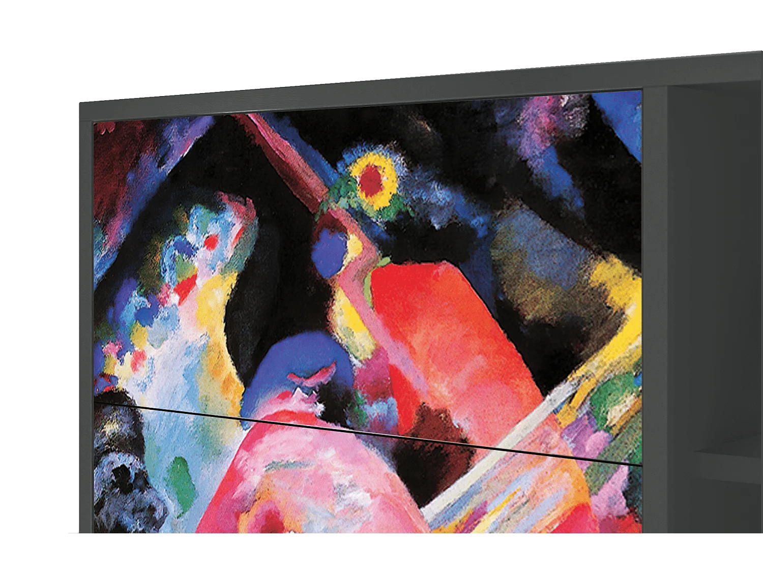 Buffet - 125x98x48 cm - BS2 - Kandinsky, Anthracite