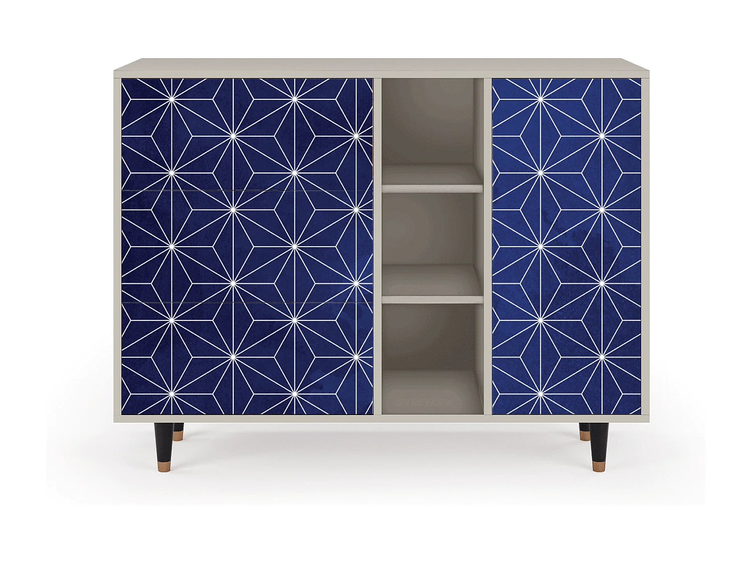 Buffet - 125x98x48 cm - BS2 - Milky Way, Sable