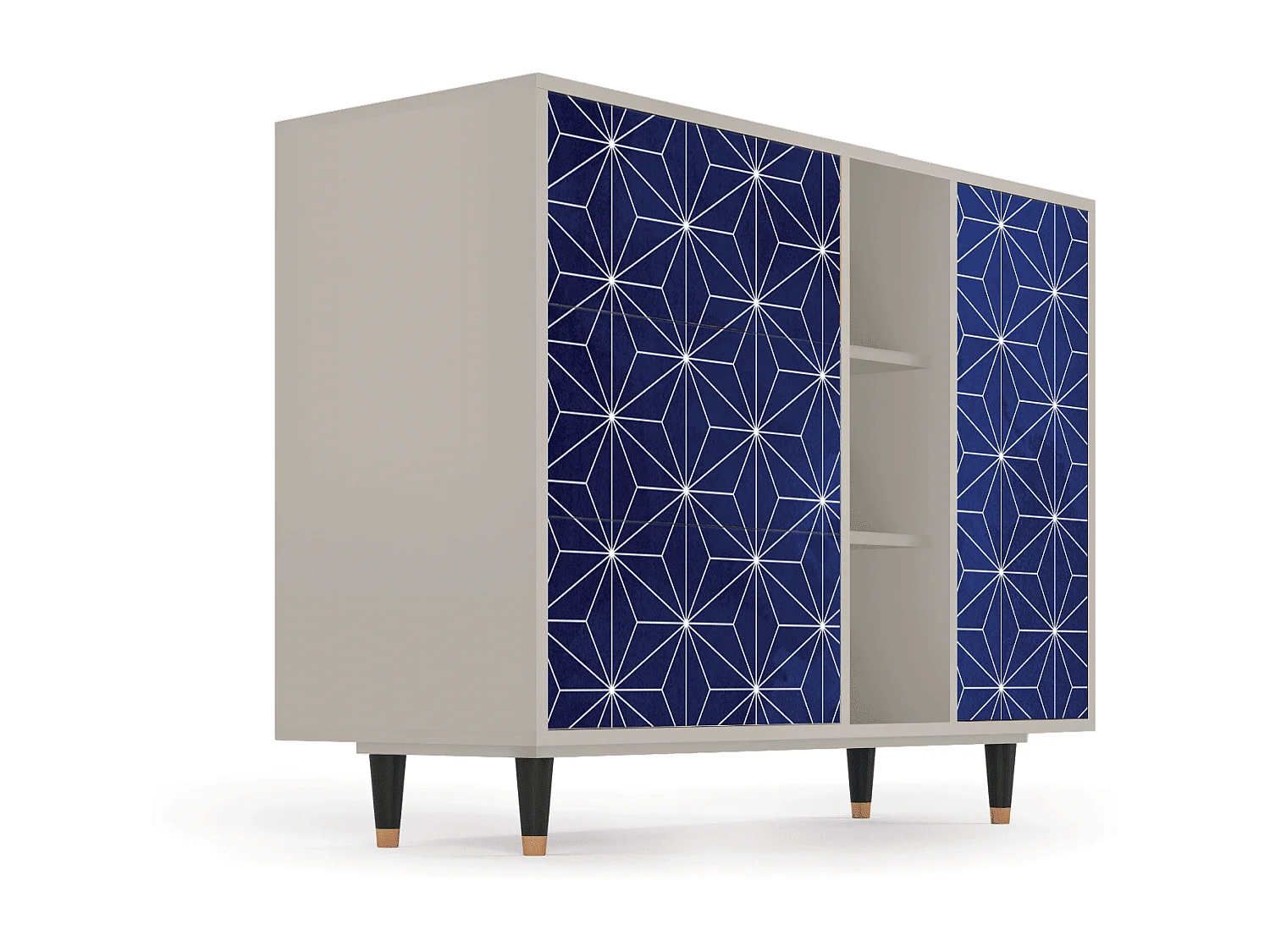 Buffet - 125x98x48 cm - BS2 - Milky Way, Sable