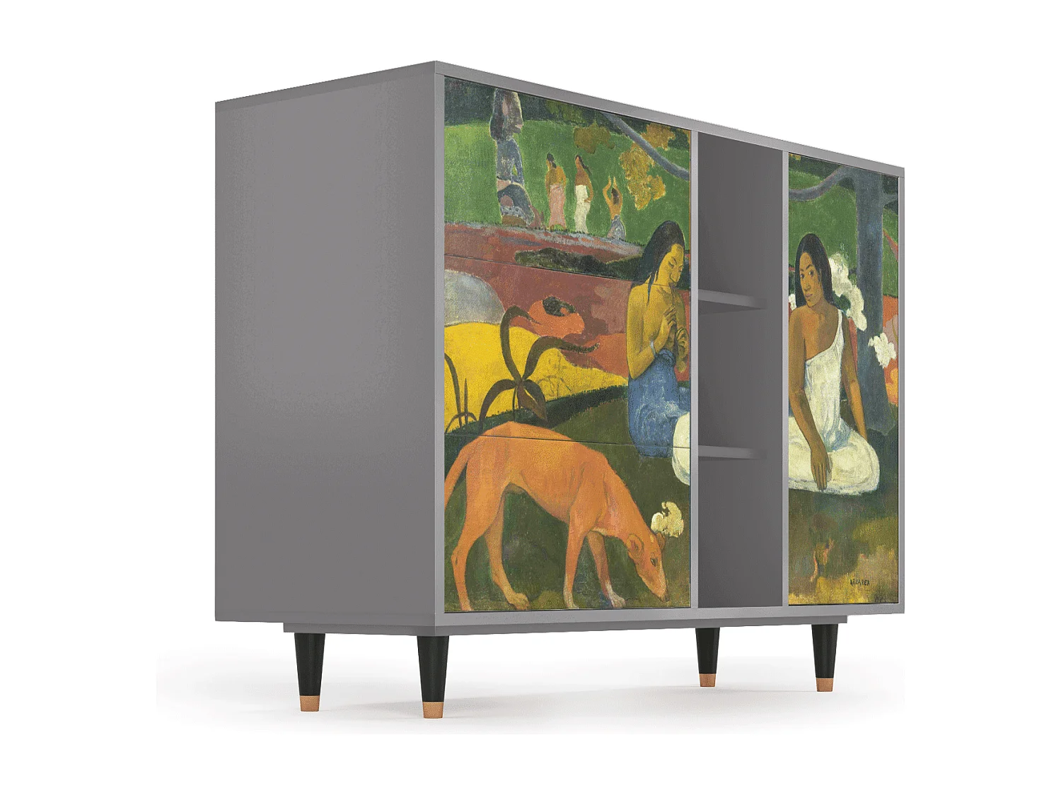 Aparador - 125x98x48 cm - BS2 - Arearea , Gris