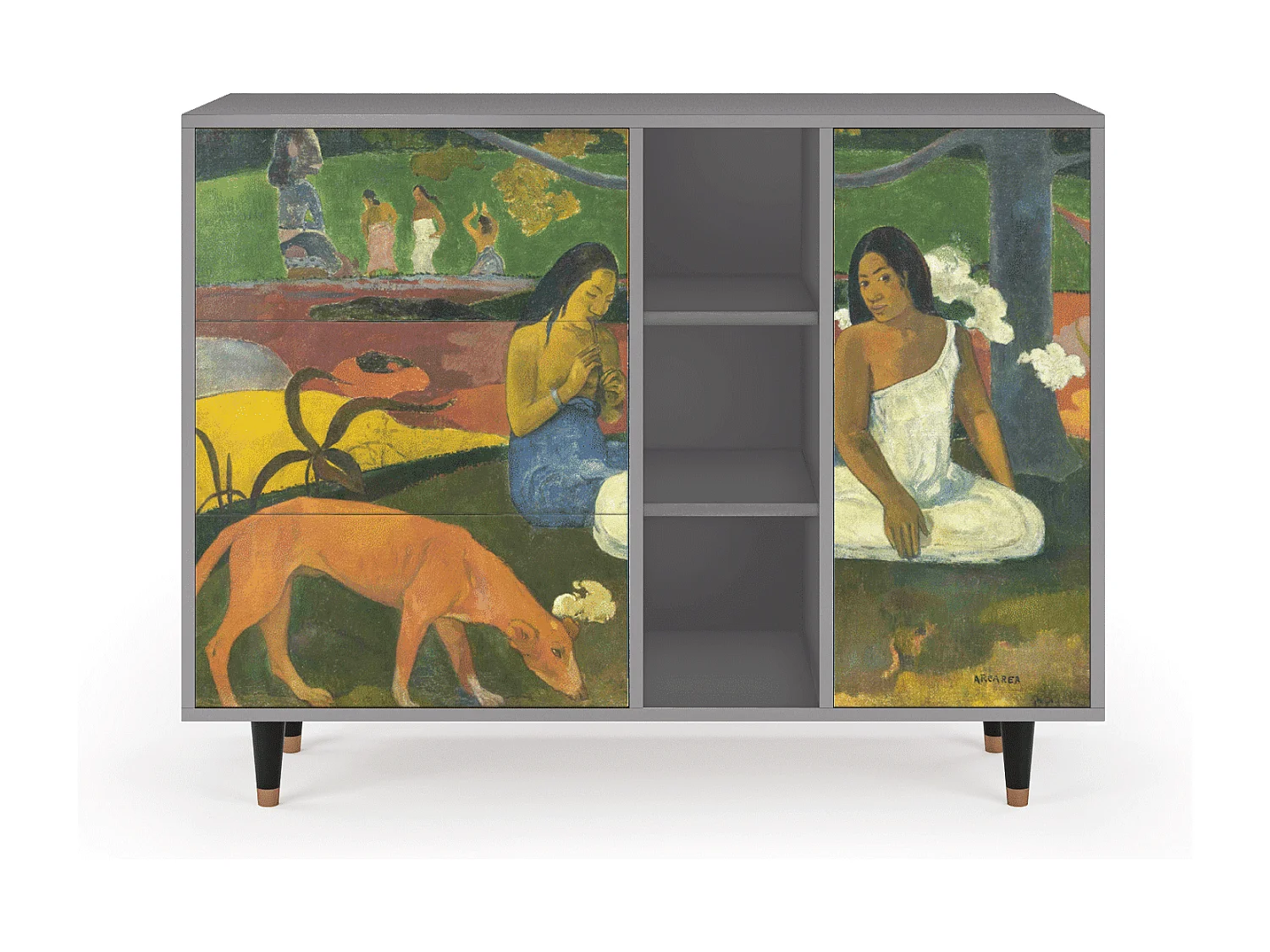 Buffet - 125x98x48 cm - BS2 - Arearea , Gris