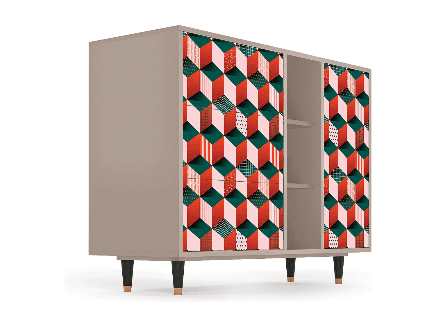 Credenza - 125x98x48 cm - BS2 - Pepsi-Cola, Latte