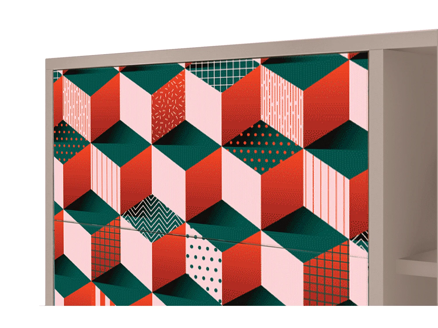 Credenza - 125x98x48 cm - BS2 - Pepsi-Cola, Latte