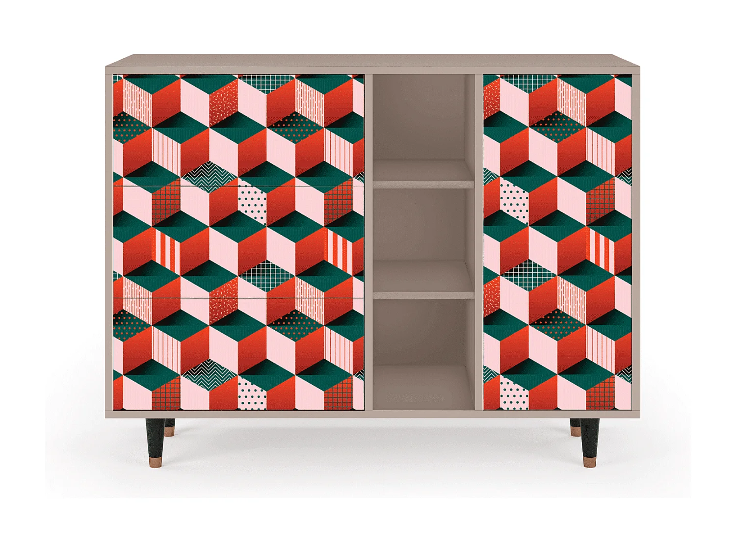 Buffet - 125x98x48 cm - BS2 - Pepsi-Cola, Latte