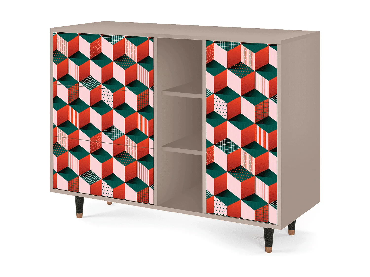 Buffet - 125x98x48 cm - BS2 - Pepsi-Cola, Latte