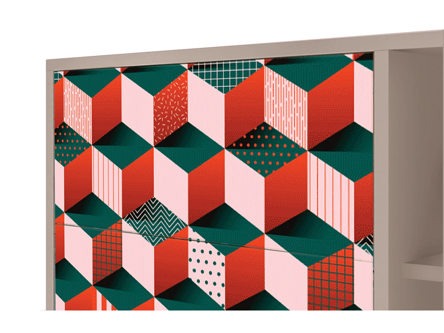 Buffet - 125x98x48 cm - BS2 - Pepsi-Cola, Latte