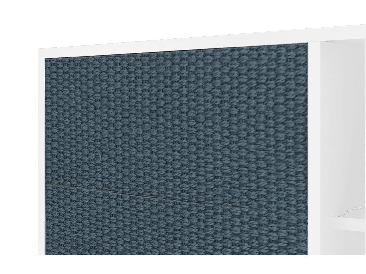 Aparador - 125x98x48 cm - BS2 - Knitted Pattern, Blanco