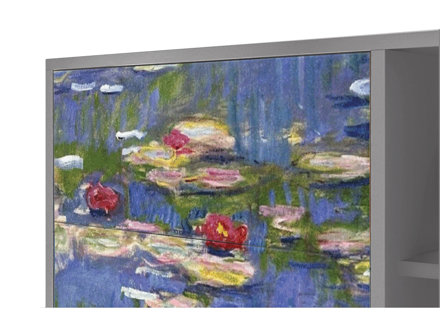 Aparador - 125x98x48 cm - BS2 - The water lily pond  , Gris
