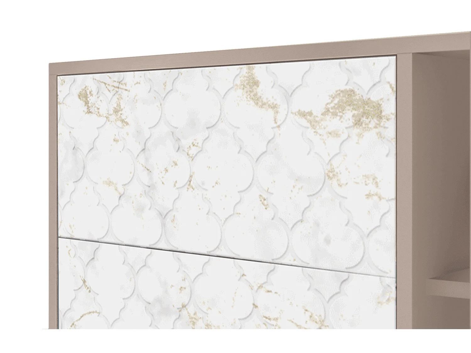 Buffet - 125x98x48 cm - BS2 - Sweet Cotton, Latte