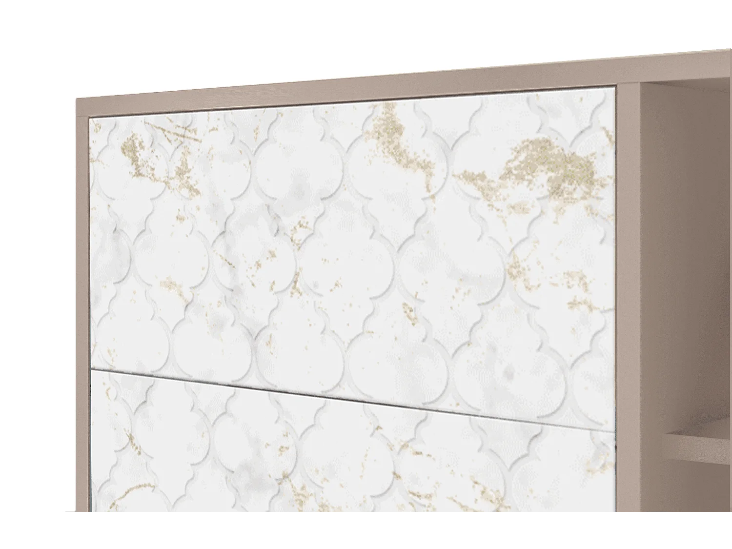 Buffet - 125x98x48 cm - BS2 - Sweet Cotton, Latte