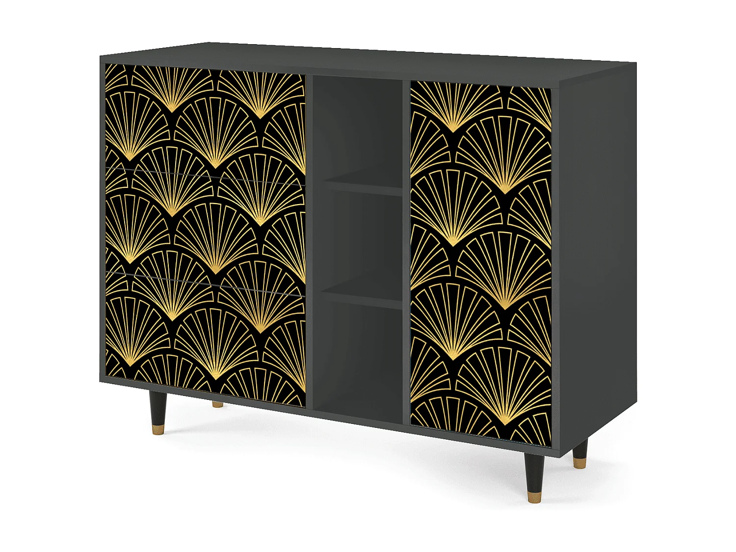 Credenza - 125x98x48 cm - BS2 - Bird of Juno, Antracite