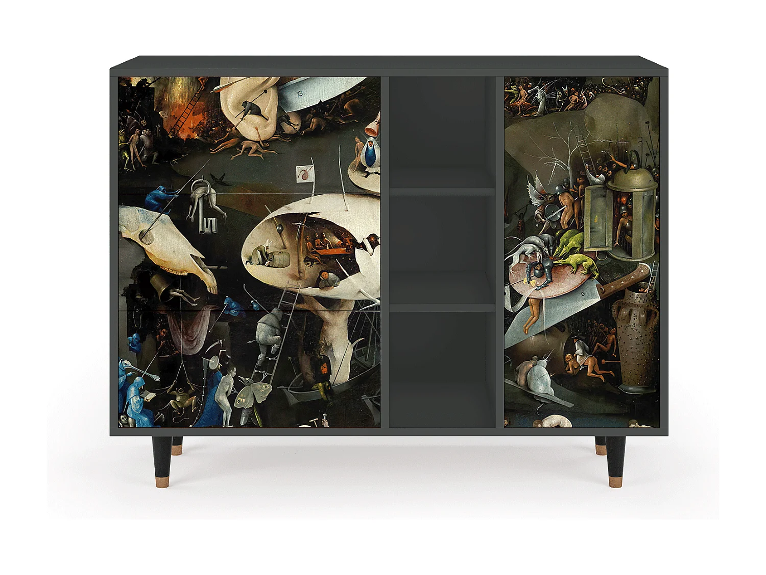 Sideboard - 125x98x48 cm - BS2 - The Garden 2, Anthrazit