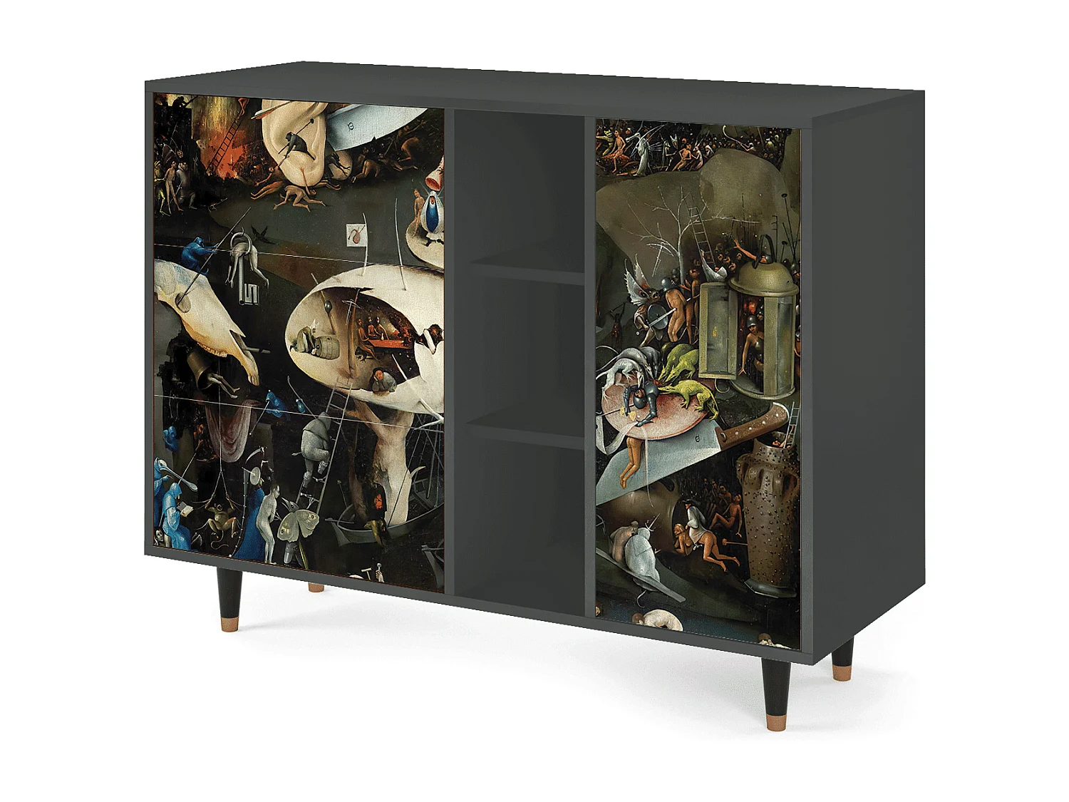 Sideboard - 125x98x48 cm - BS2 - The Garden 2, Anthrazit