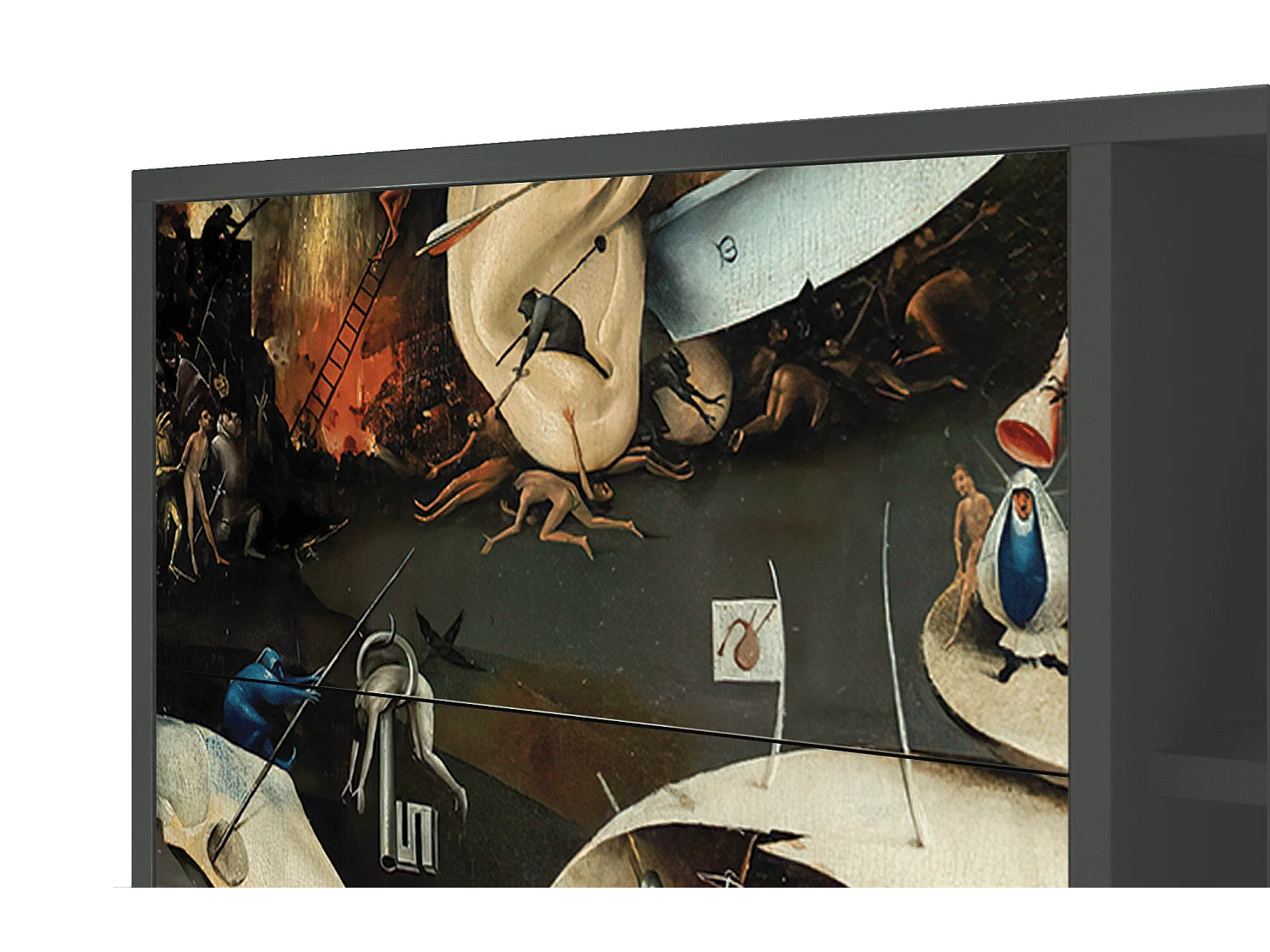 Buffet - 125x98x48 cm - BS2 - The Garden 2, Anthracite