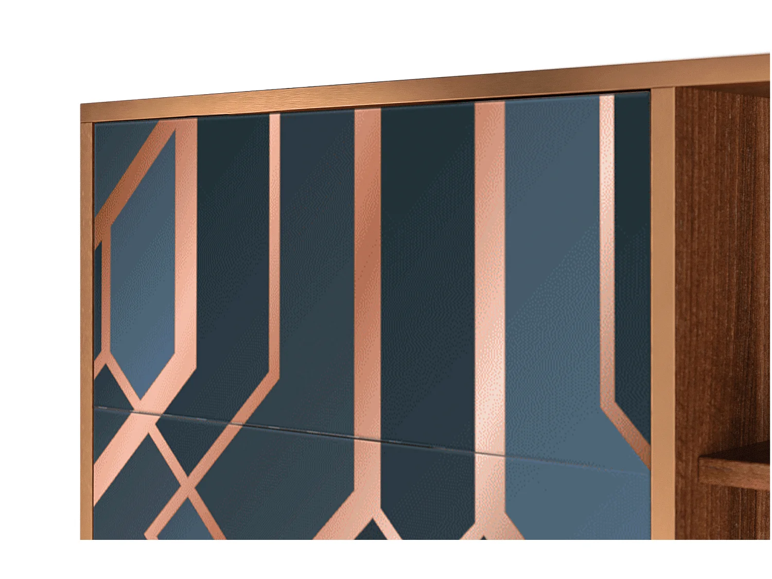 Dressoir - 125x98x48 cm - BS2 - Ashy 1920', Walnoot