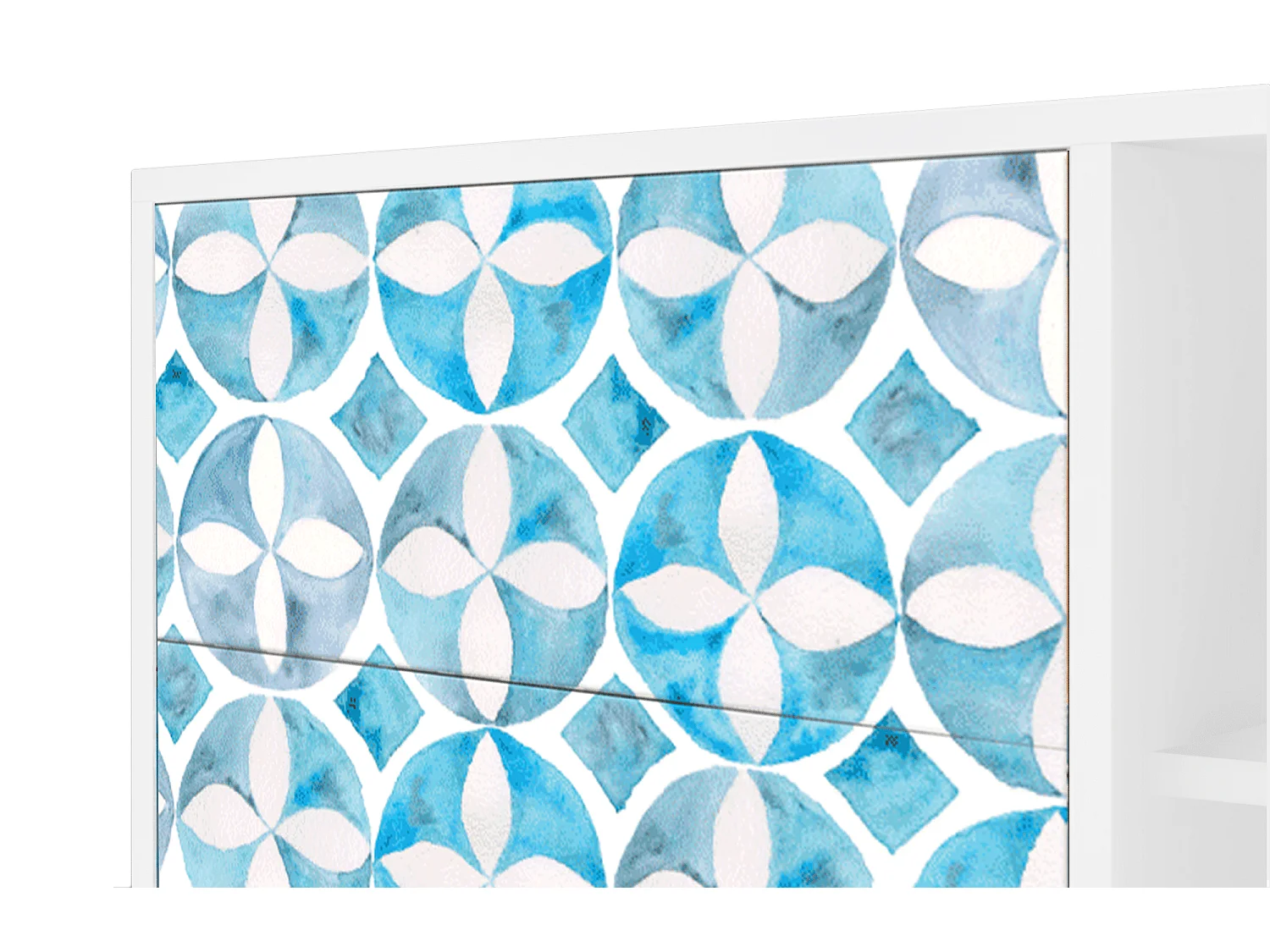 Kredens - 125x98x48 cm - BS2 - Porto Mood, Biały