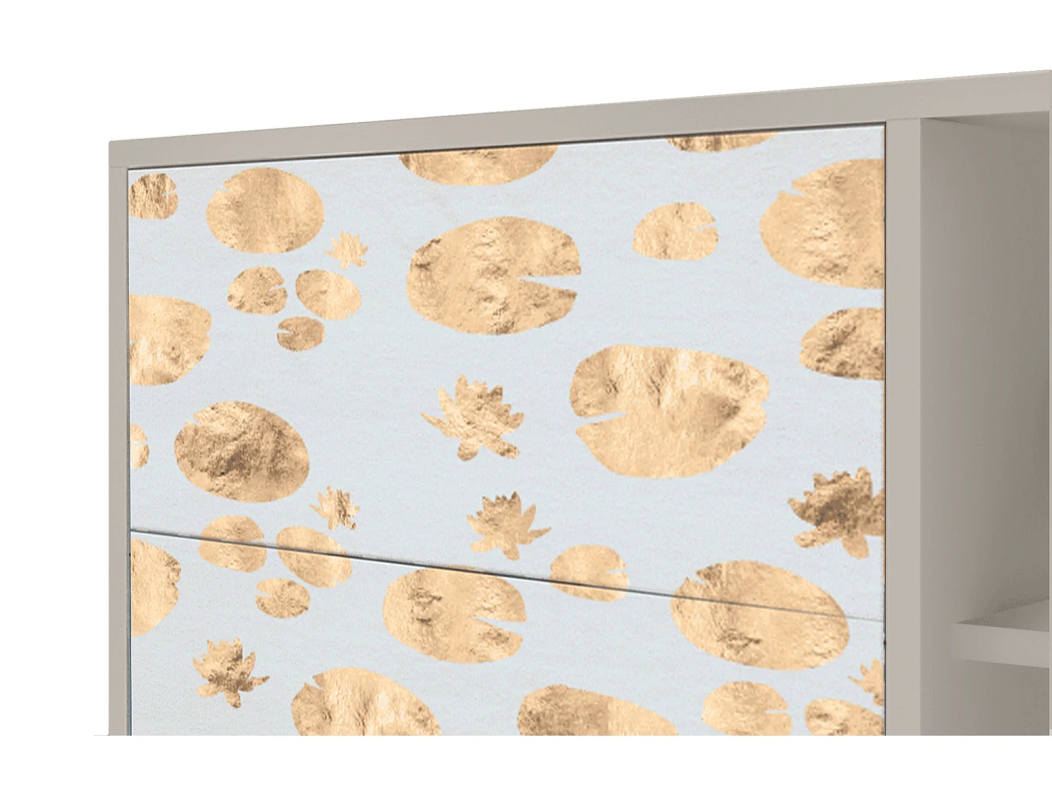 Dressoir - 125x98x48 cm - BS2 - Blue Giraffe, Zand