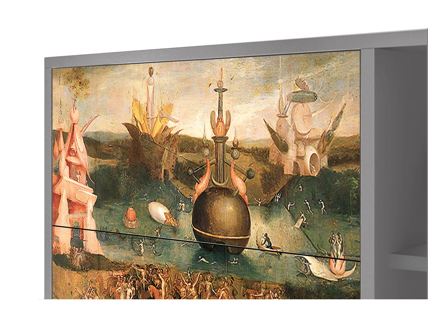 Buffet - 125x98x48 cm - BS2 - Garden of Delights , Gris