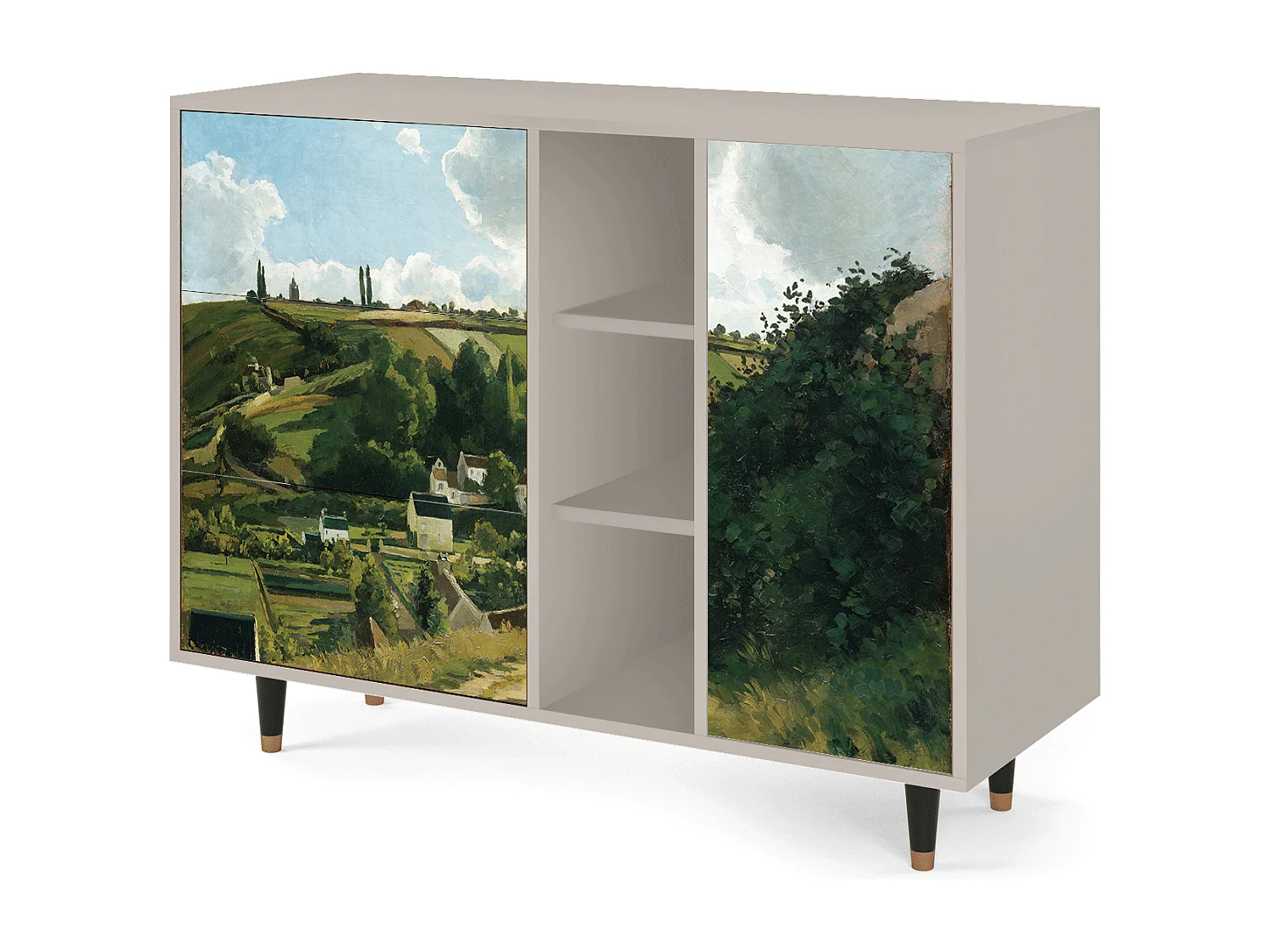 Buffet - 125x98x48 cm - BS2 - Jalais Hill by Pissarro, Sable