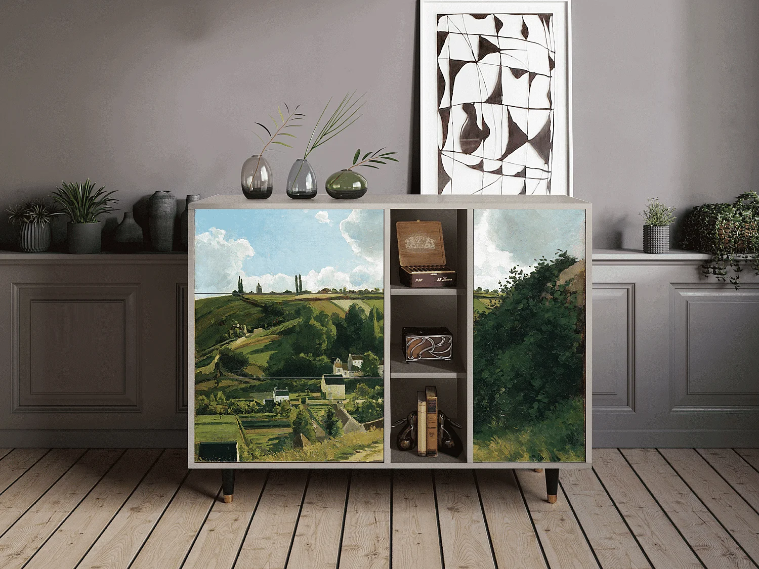 Dressoir - 125x98x48 cm - BS2 - Jalais Hill by Pissarro, Zand