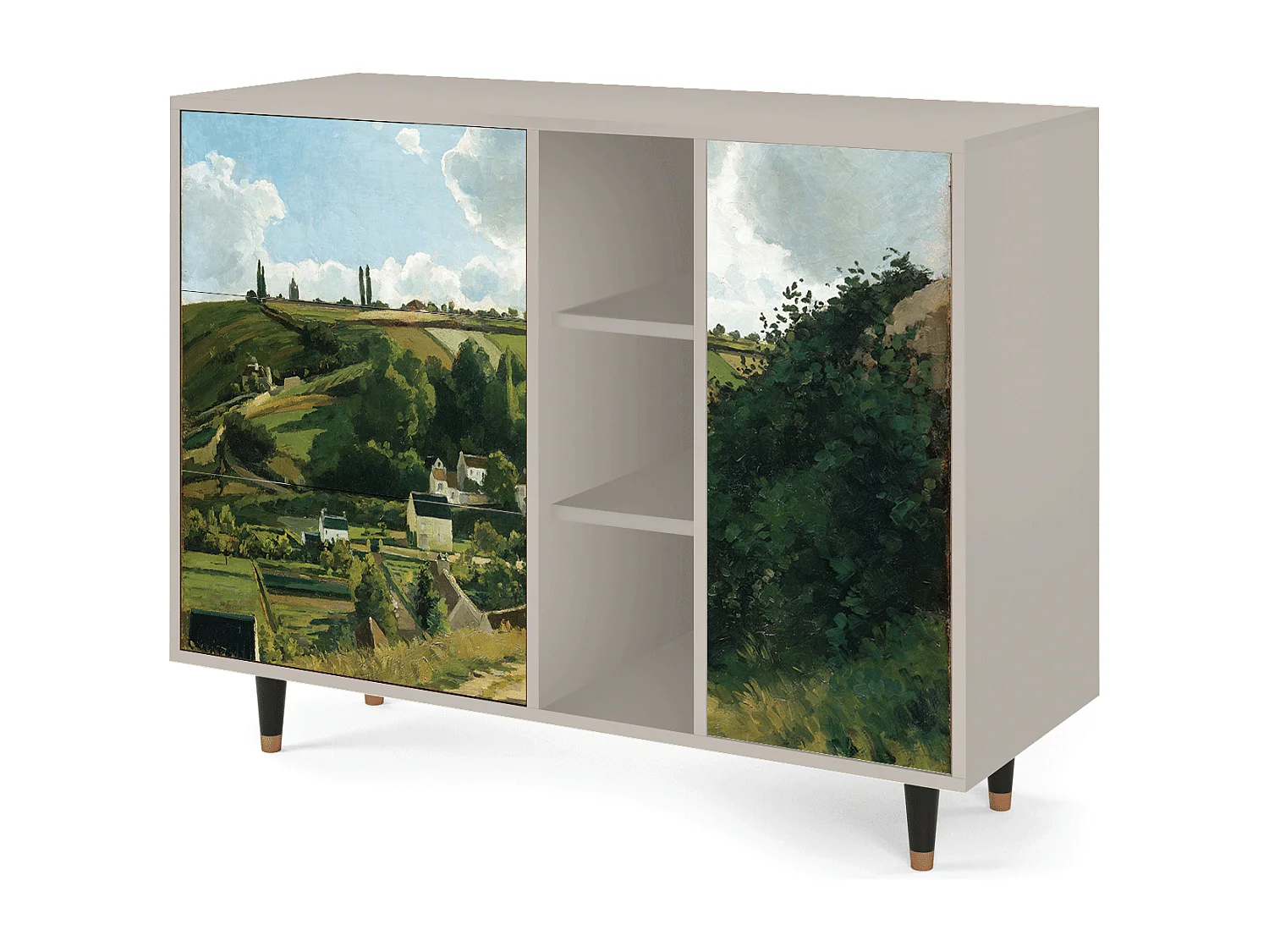 Dressoir - 125x98x48 cm - BS2 - Jalais Hill by Pissarro, Zand