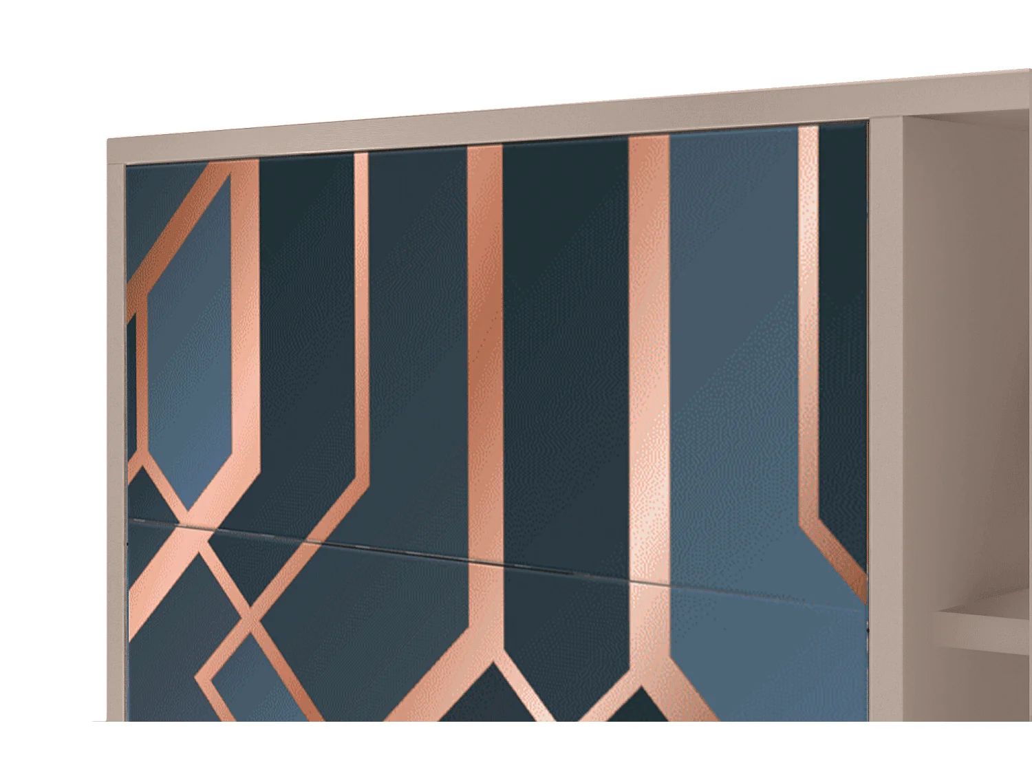 Dressoir - 125x98x48 cm - BS2 - Ashy 1920', Latte