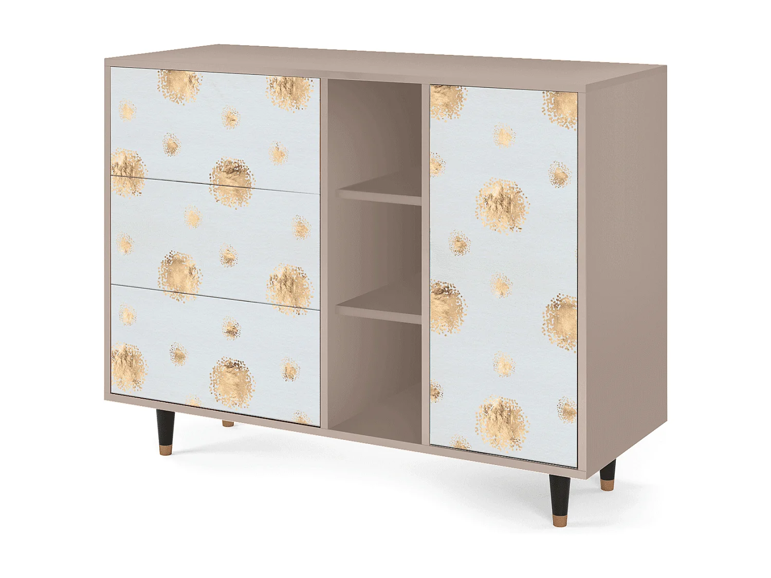 Dressoir - 125x98x48 cm - BS2 - Sky Latte, Latte