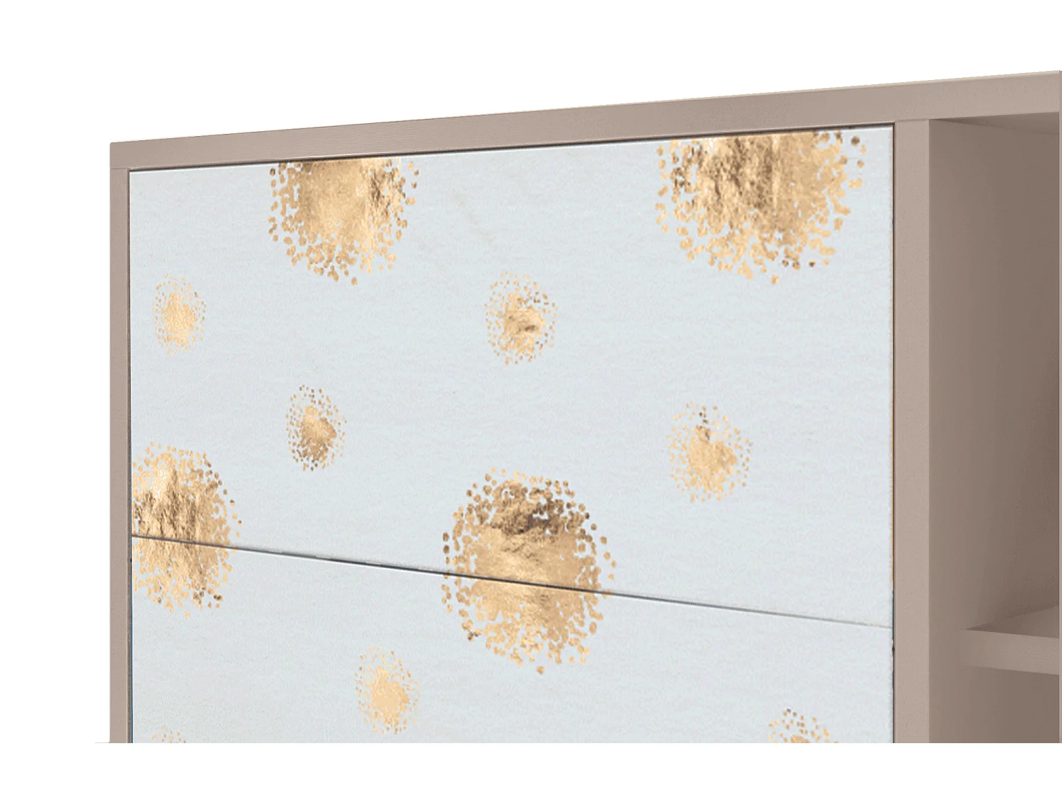 Dressoir - 125x98x48 cm - BS2 - Sky Latte, Latte