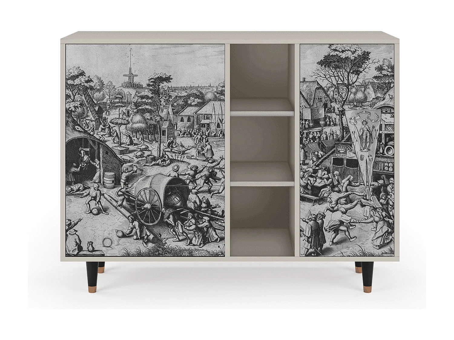 Aparador - 125x98x48 cm - BS2 - The Festival of Saint, Arena