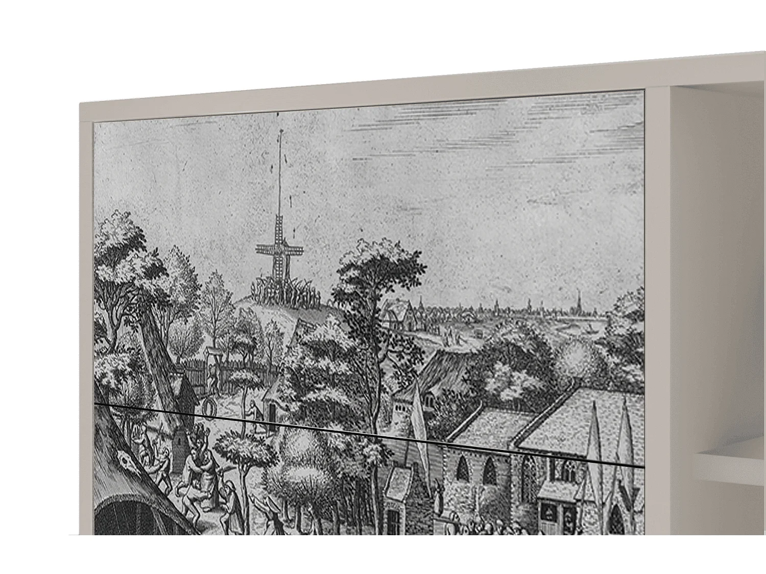 Buffet - 125x98x48 cm - BS2 - The Festival of Saint, Sable