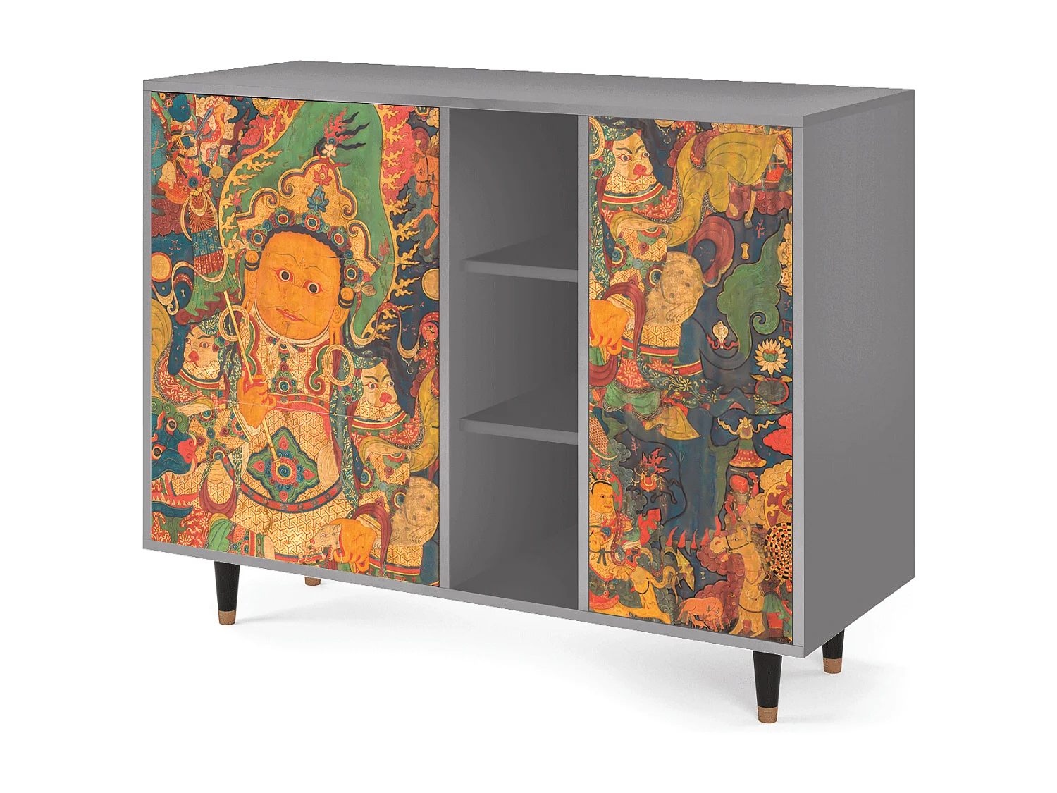 Aparador - 125x98x48 cm - BS2 - God by Vaisravana , Gris