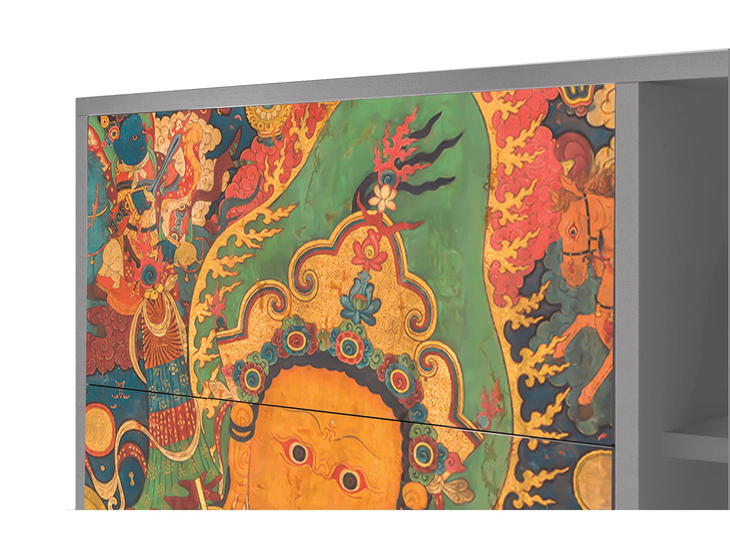 Aparador - 125x98x48 cm - BS2 - God by Vaisravana , Gris