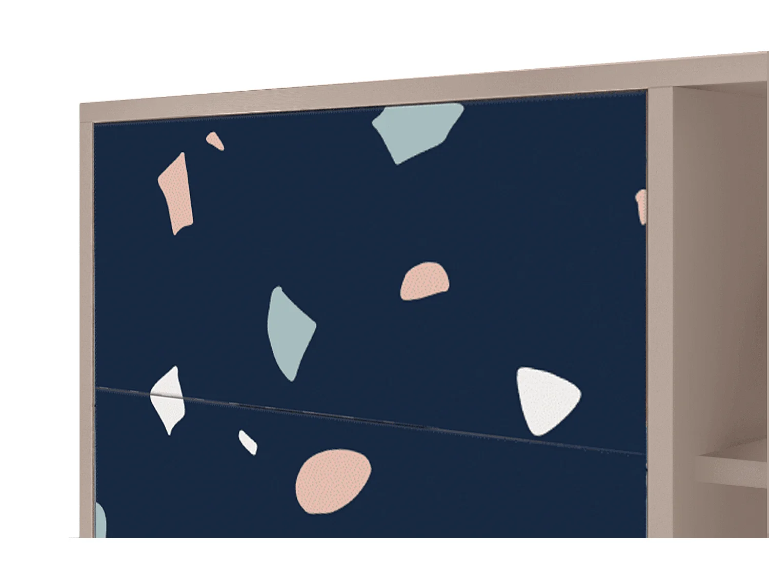 Aparador - 125x98x48 cm - BS2 - Space Satellites, Latte